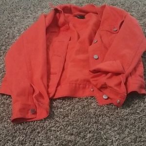 Coral Jean jacket